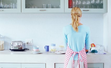 Уборка на кухне без применения