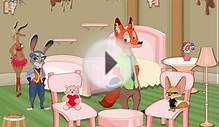 Для деток зверополис: Уборка дома // for kids zeropolis