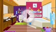 Эльза делает уборку ванной комнаты! Игра для девочек
