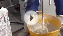 Как организовать замес шпаклевки на объекте