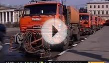В весенней уборке в Москве участвуют 7 тысяч поливомоечных